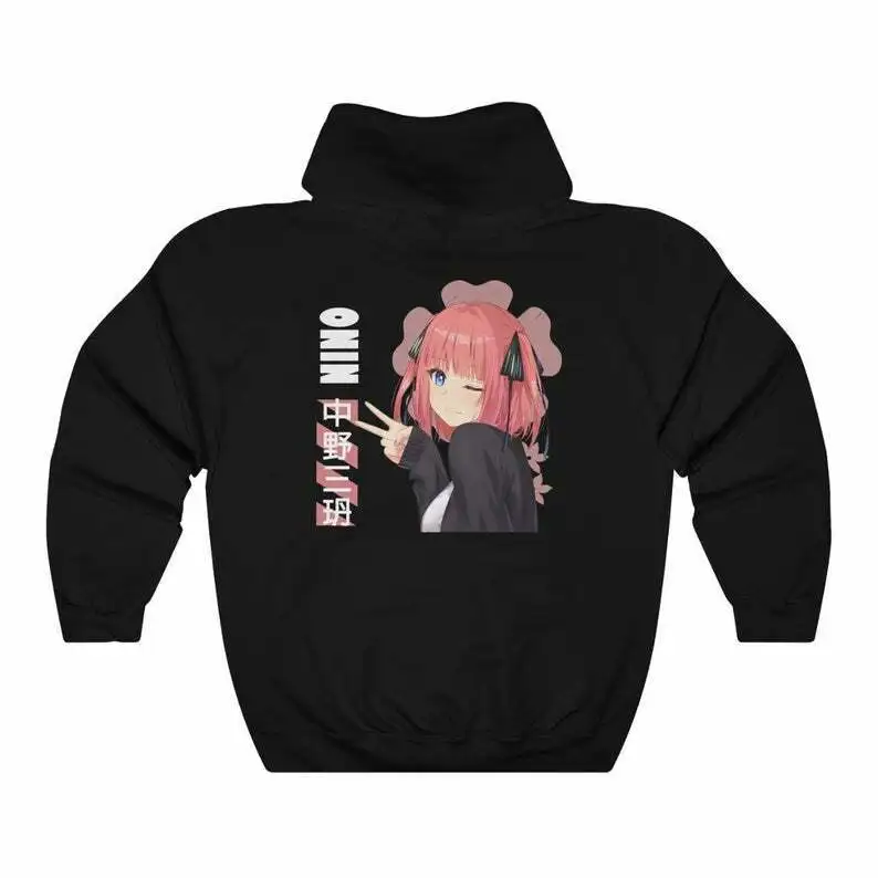 

Nino Nakano Hoodie,The Quintessential Quintuplets,Miku,Manga Crewneck