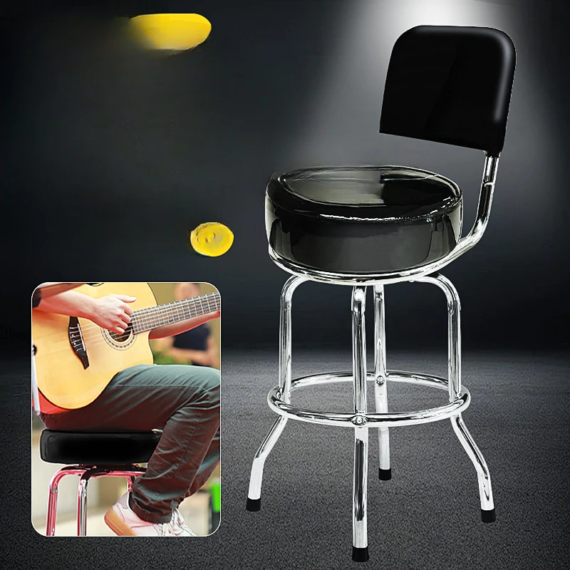 

Professional guitar playing and singing stool, rotatable piano stool, rehearsal and practice of musical instruments, single