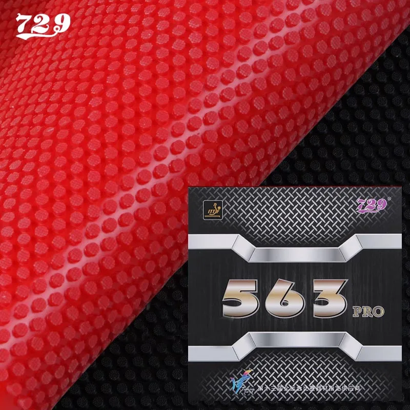 

729 Friendship New 563 PRO (563 Provincial, Pips-out Special) Table Tennis Rubber Ping Pong Sponge Attack Raw rubber cover