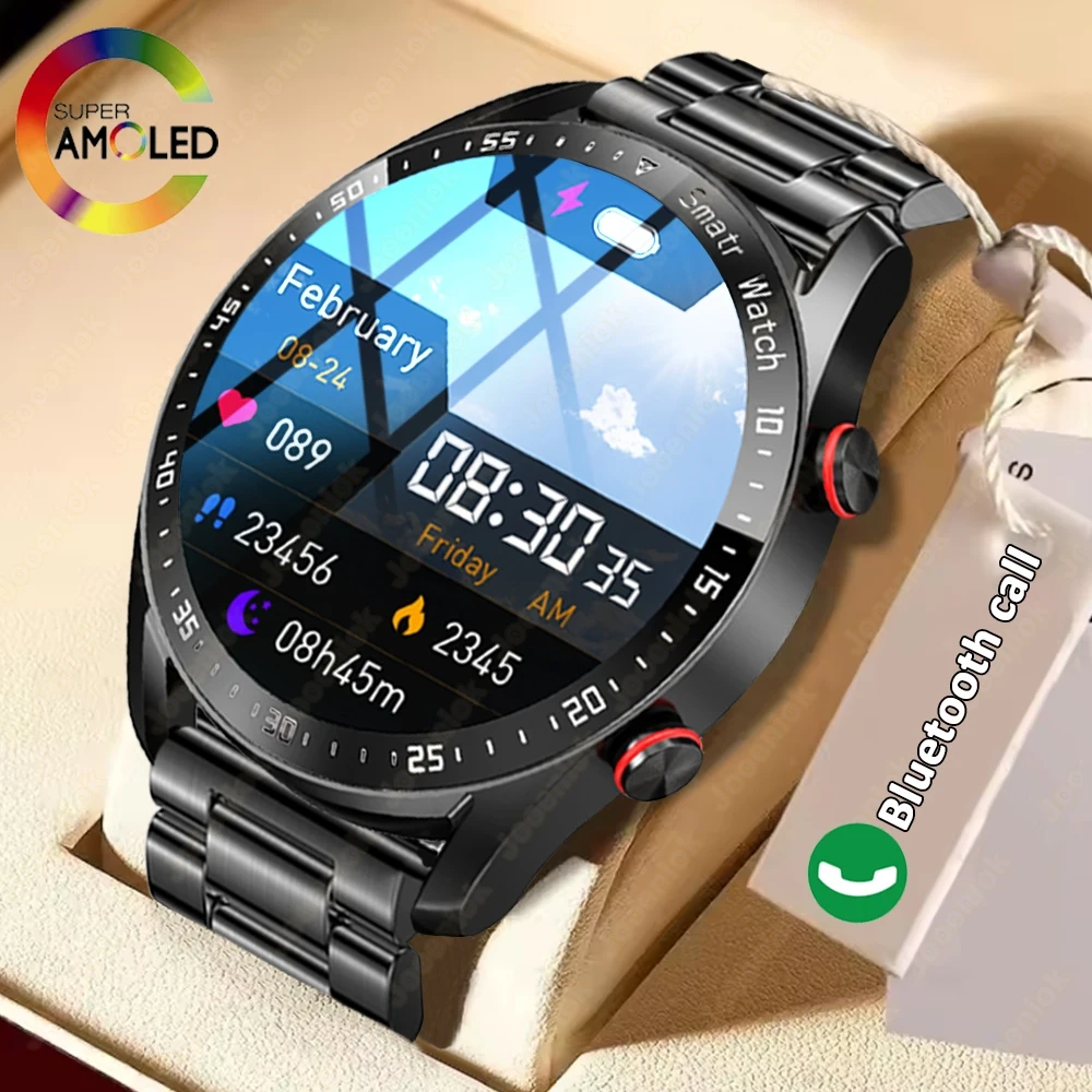 

GT Series Bluetooth Call Smart Watch Men ECG+PPG Health Monitoring 100+ Sport Mode Waterproof Sports Smartwatch Android IOS