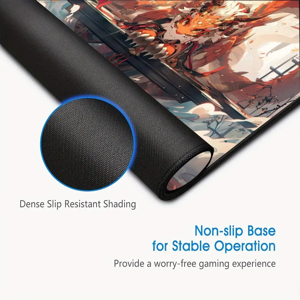 Mauspad Computer Chinesische Anime Tastatur Pad Büro Laptop Gaming Zubehör Mousepad HD Print Gamer Schreibtisch Matte