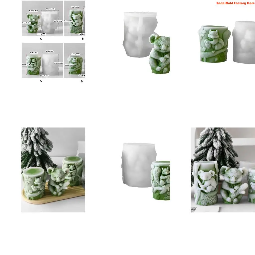 

MXME Versatile Silicone Mould for Squirrel Holders and Holiday Decoration