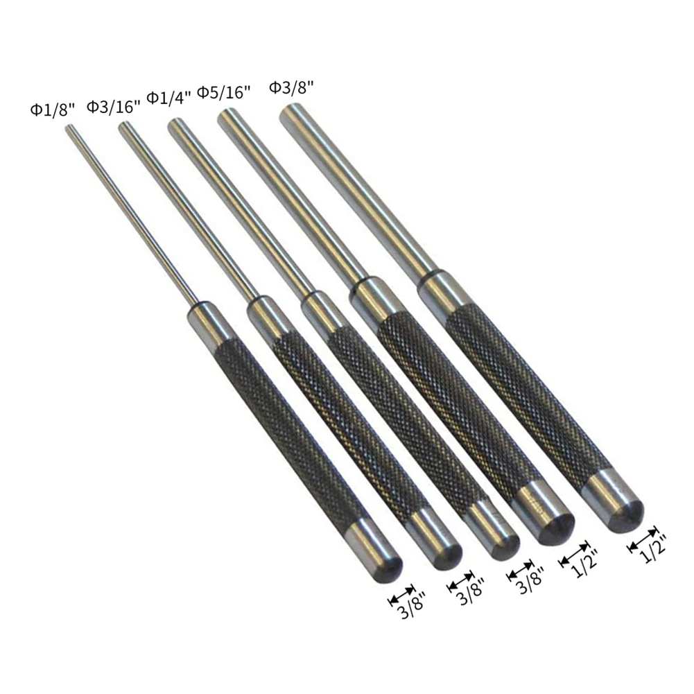 Jeweler Repair Tools Carbon Steel Punches Assembly Work 1 4\\\'\\\' Tool Multi-size Punches Repair And Assembly Tools