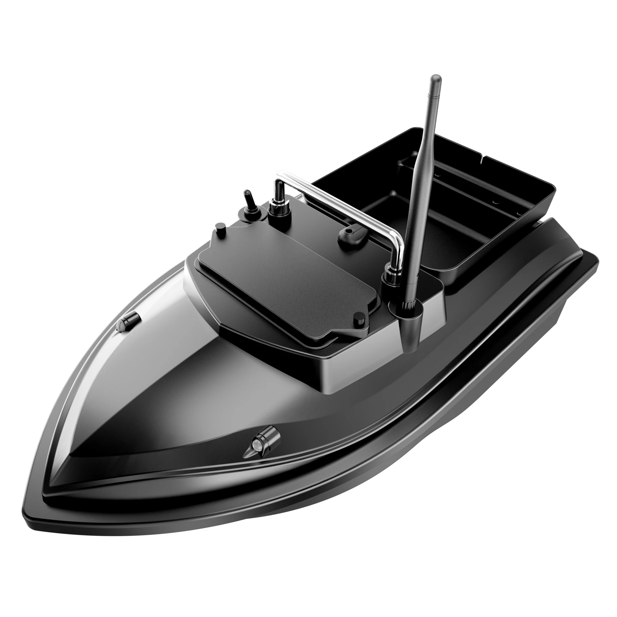 Flytec V050 500M RC Angelköderboot Dual Power Fixed Speed Cruise mit 2kg Loading Fish Feeder Köderboot