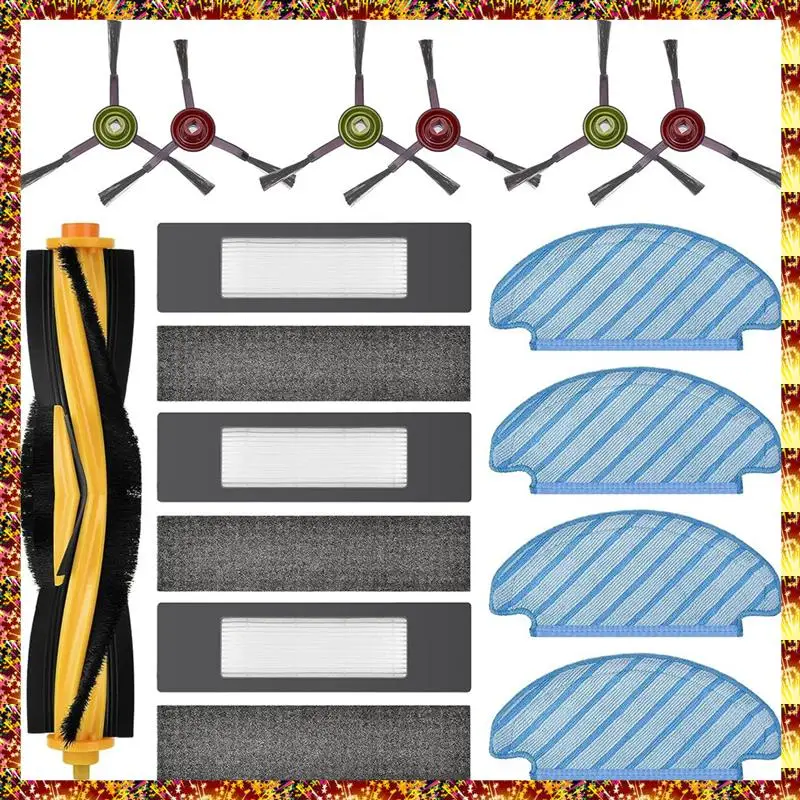 AGOUP Accesorios para Ecovacs Deebot N8/+/Pro/Pro+ OZMO T8/T8+AIVI/AIVI+/T9/T9+ Aspiradora, Repuestos para Deebot N8