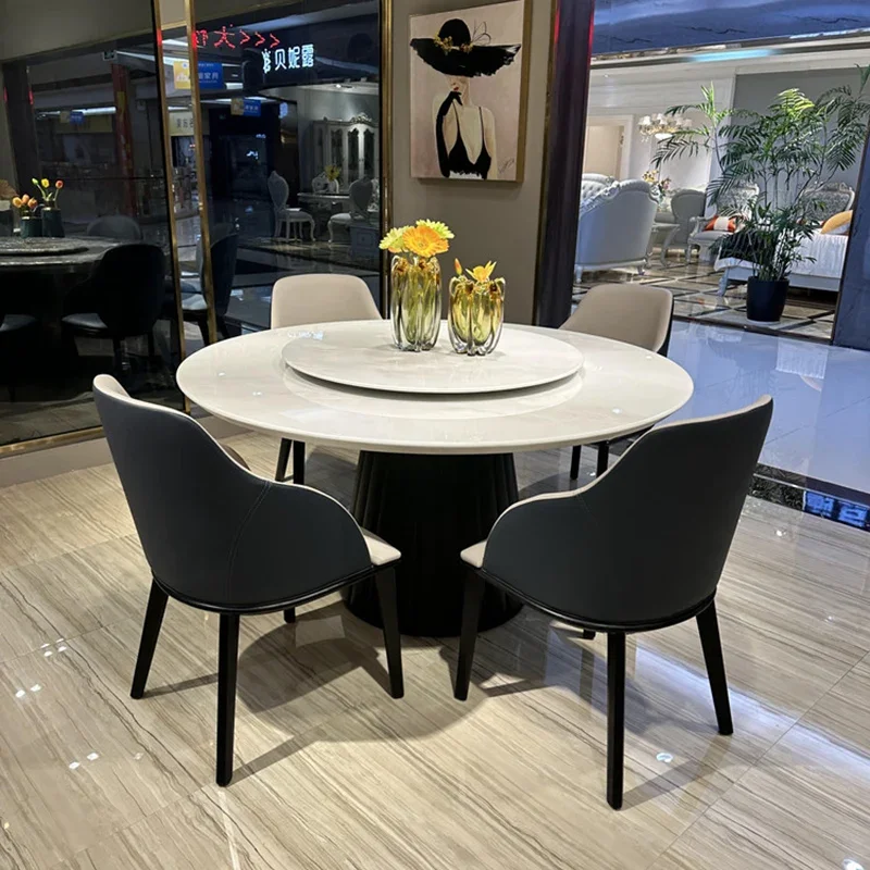 High Quality Furniture Sets Living Room Center Table Ceramic Garden Dining Chairs Tavolo Da Pranzo Type Breakfast Luxury