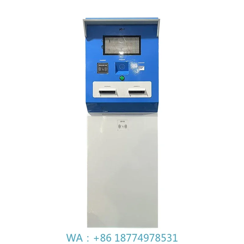 Scan QR Code Payment 21.5'' Outdoor Parking Service Terminal Waterproof Cashless Kiosk Solution Outdoor Parking Payment Kiosk