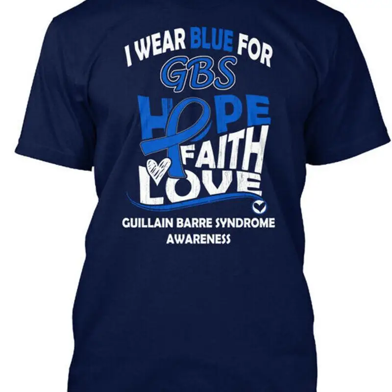 I Wear Blue For Gbs…