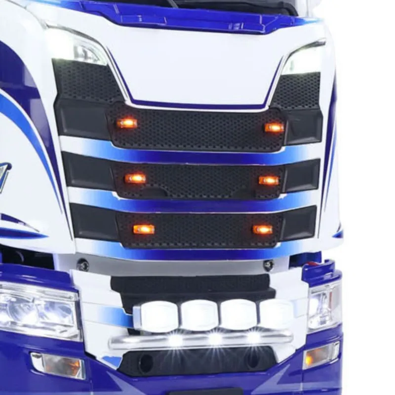 

RC Tractor Truck 6x6 TOUCAN 1/14 770S RC Cars 2-Speed Transmission Model Metal Chassis Axle Simulated Smoke Effects