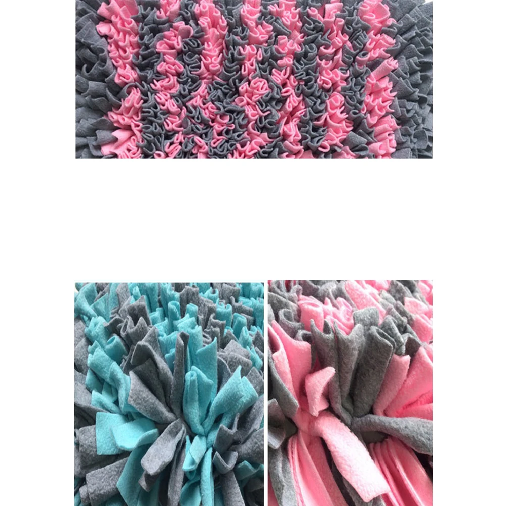 

Creative Pet Smell Pad Dog Sniff Training Mat Durable Cloth Easy Cleaning Improve Sniffing Ability Reduce Anxiety Interactive