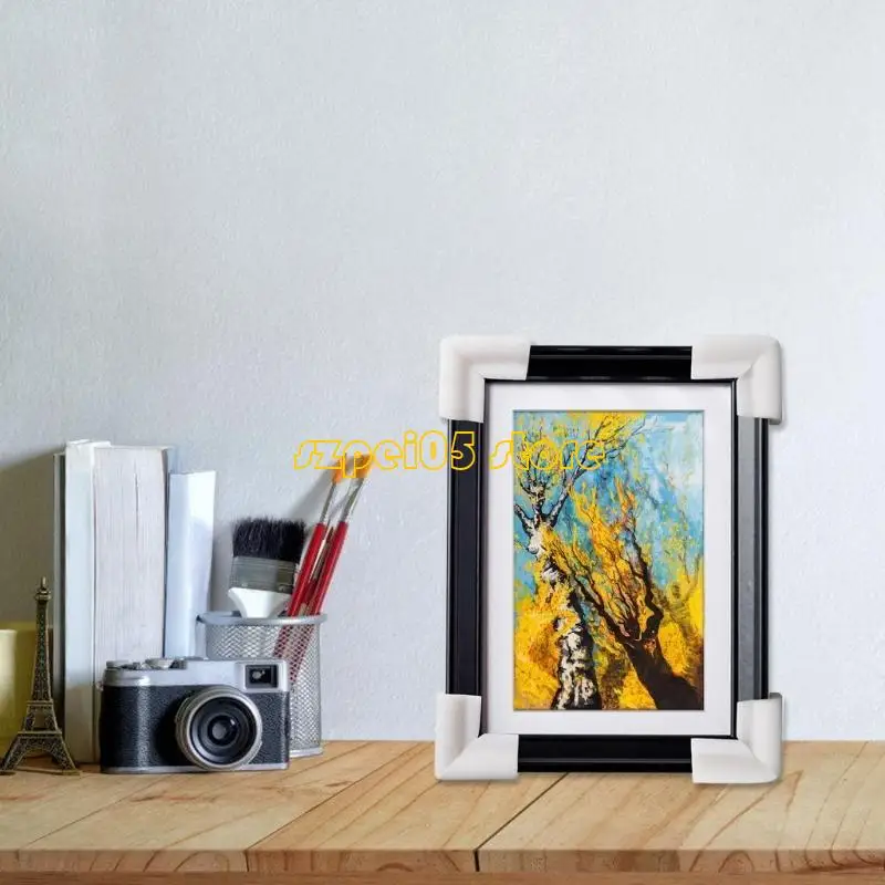 45BE 24PCS Frame Photo Photo Photo Photo Foam Corner Coushions Coushions for Shipping Moving Twiss تعزز السلامة في المنازل