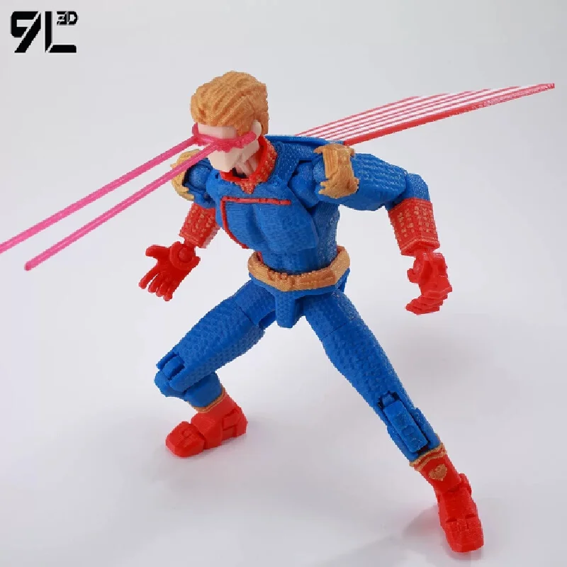 9L3D The Boys Homelander Invincible Mark Grayson Omni-Man Action