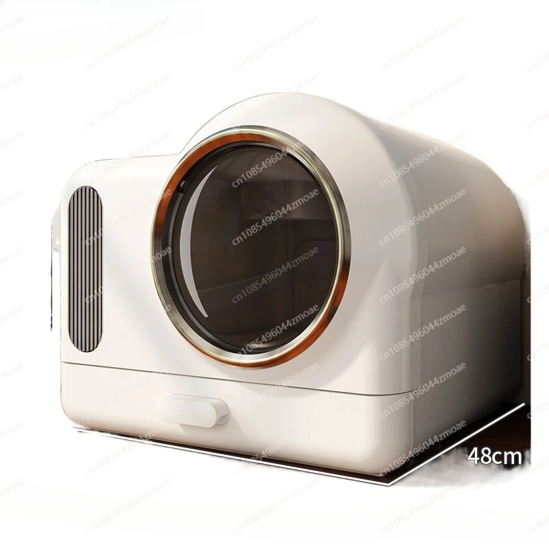 

Smart Fresh Air Cat Litter Box,Automatic Deodorization Oversized,Drawer-type Fully Enclosed Cat Toilet,Cat Fecal Basin Deodorant