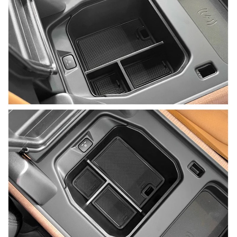 For Land Rover Defender 110 90 2020-2024 Interior Decoration Car Center Console Armrest Storage Box Organizer Box