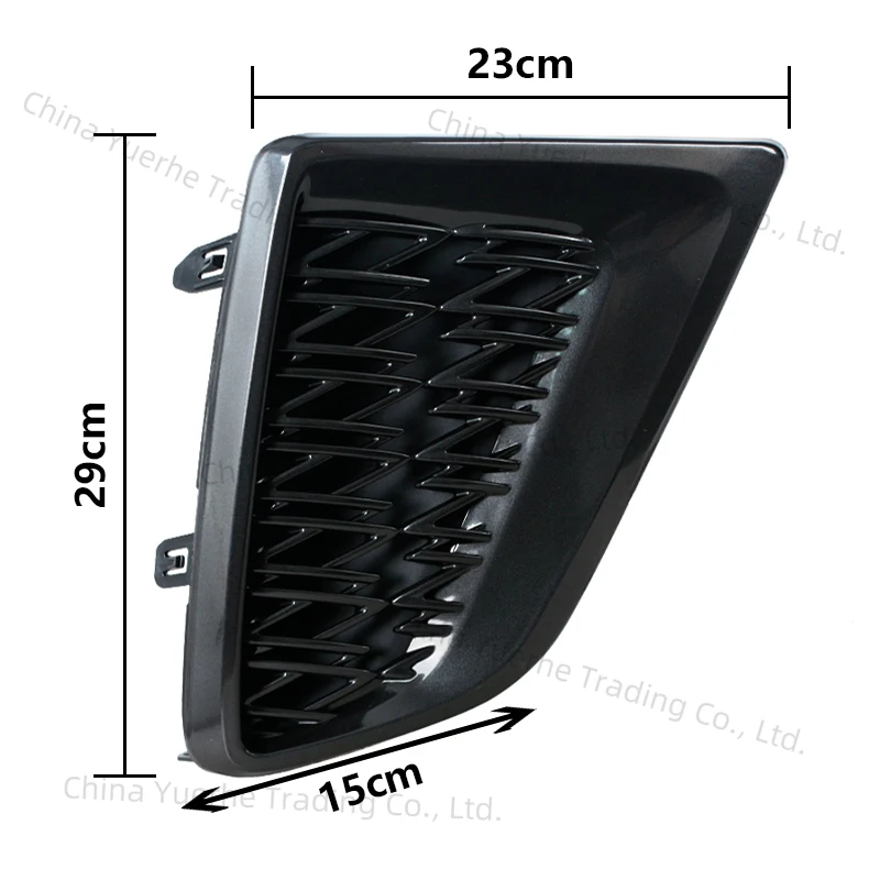 

Car Fog Lights Cover For Lexus RX350 RX450H 2020 2021 2022 Front Bumper Fog Light Grille Frame Car Accessories