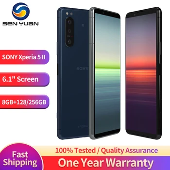סוני xperia 5 ii 5ii 5ii g כפול SIM XQ-AS52 XQ-AS72 8GB זכרון RAM 128/256GB rom 6.1 מקורי 
