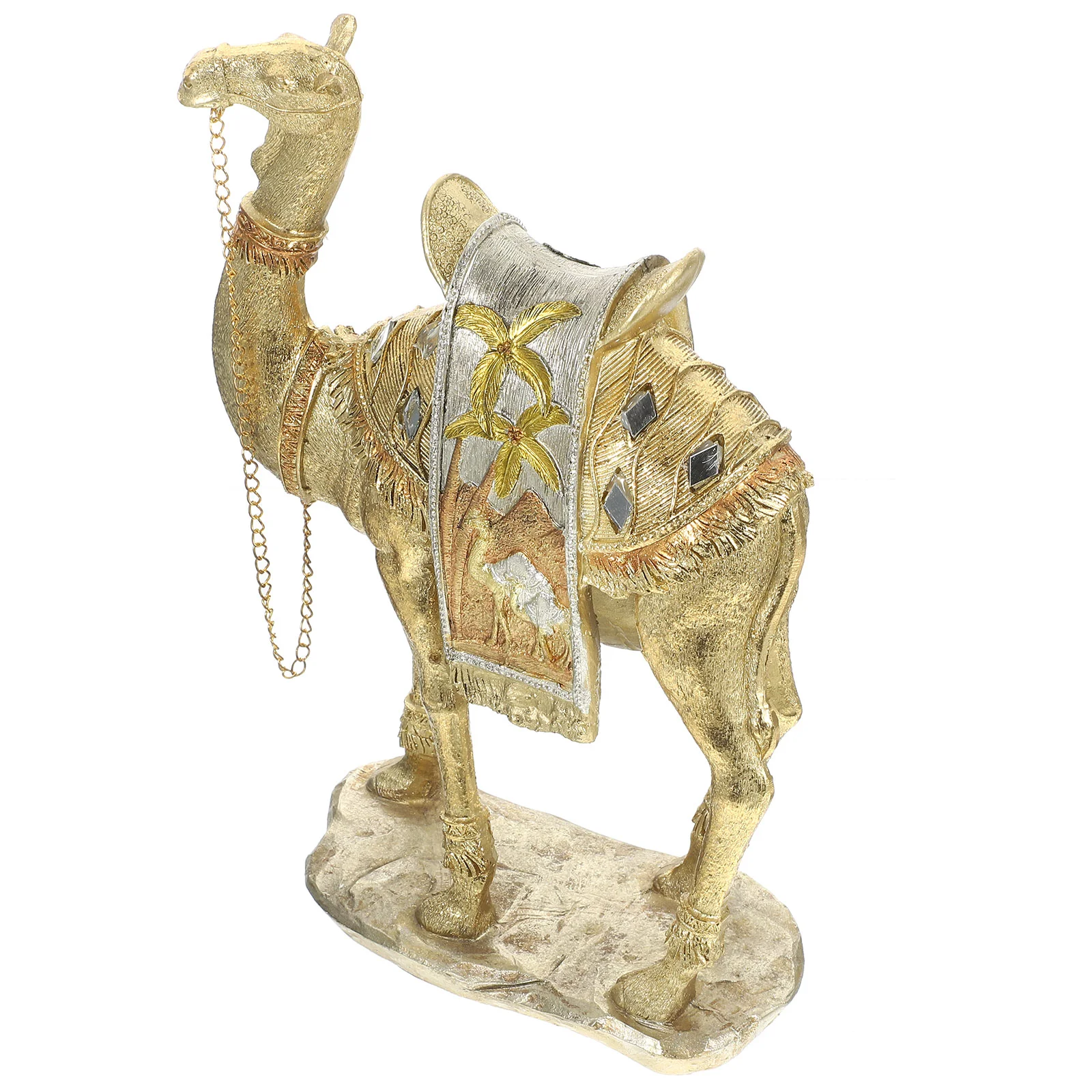 

Camel Ornaments Egyptian Decor Decorative Statue Resin Cartoon Craft Simulation Figurine