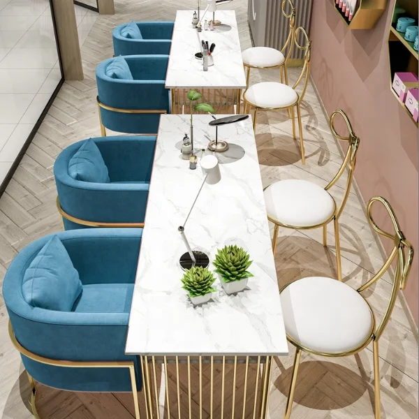 

Wholesales Customized Manicure Table And Chair Professional Products Nails Supplies Salon