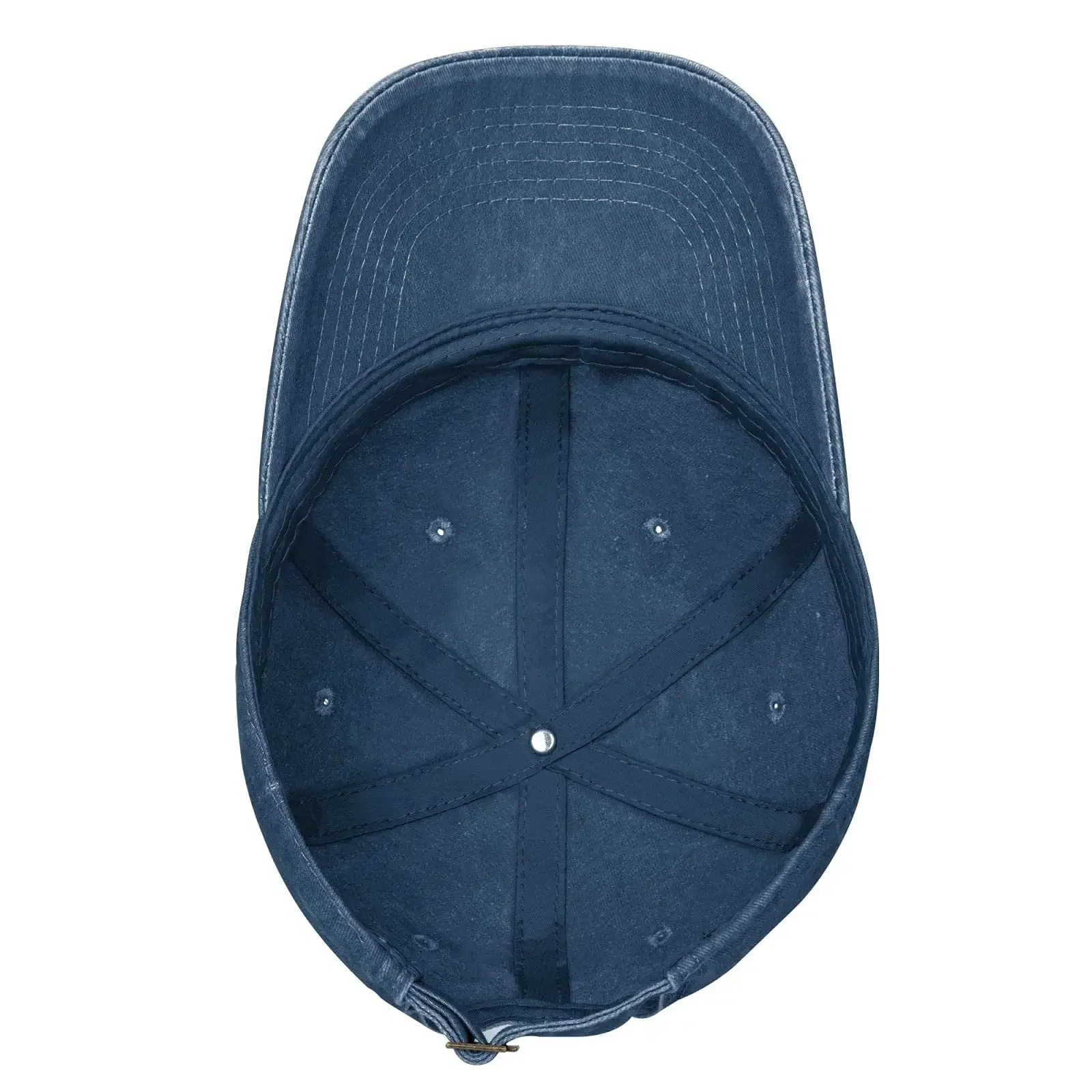 The Cute Samoyed Face Baseball Cap Denim Hat Washed Cotton Fashion Cap Unisex Adjustable Outdoor Sports image 5