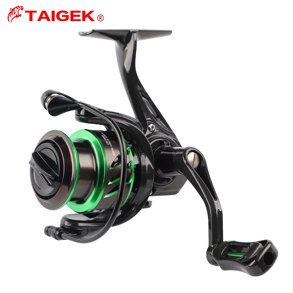

TAIGEK 5.2:1 Fishing Reels 800-3500 MAX Drag 7KG Power Spinning Reels Real 9-1BB Carbon lightweight spinning reels