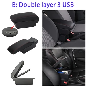 Peugeot Arms Box, Innenausstattung, Aufbewahrungsbox, Nachrüstteile, Zubehör, Peugeot 208, 2019, 2020, 2021 10 Hauptverkauf Peugut 2008 Zubehör - №4