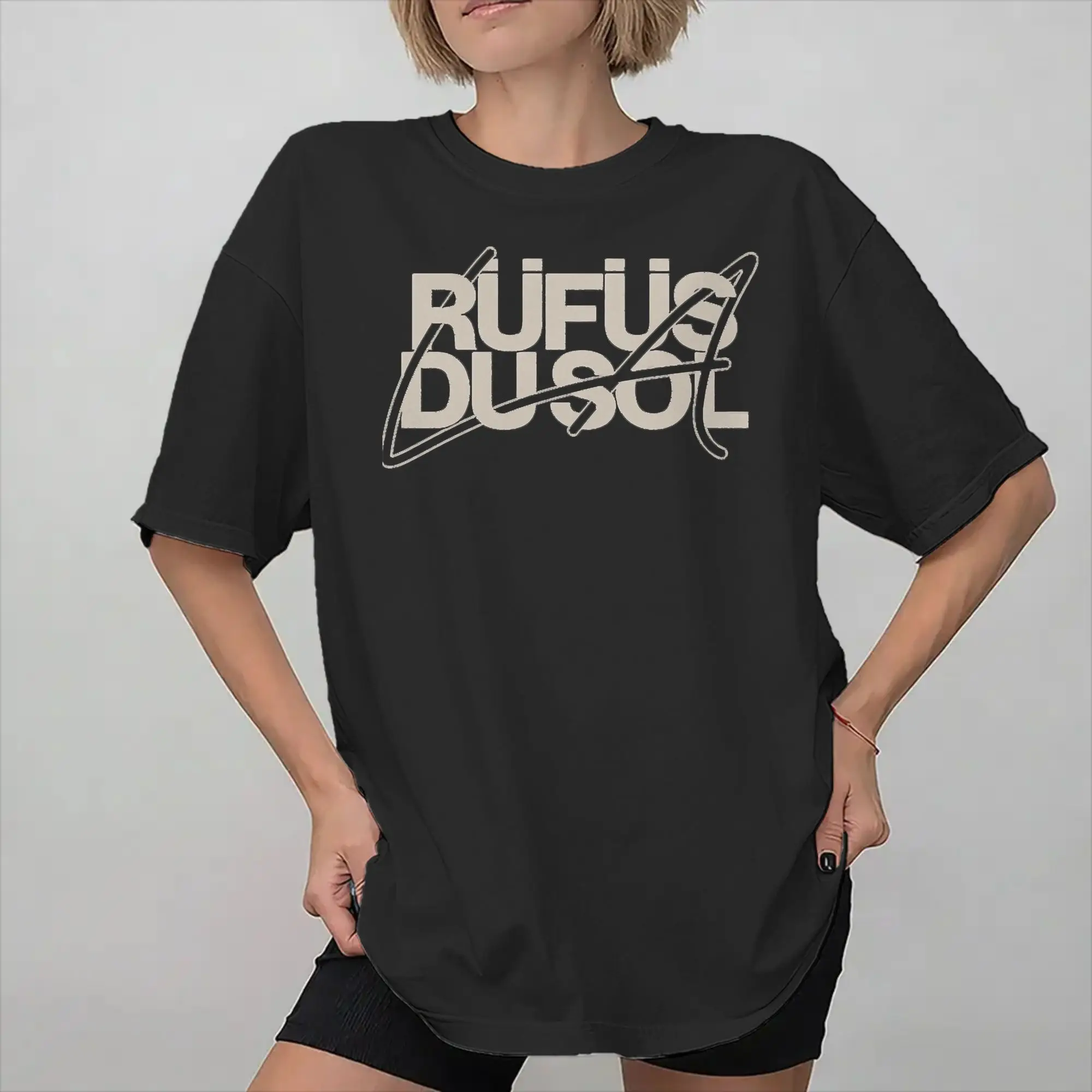 Rufus Du Sol 2026 Concert Tee Shirt for Men Women Print T Shirts  100% Cotton Clothes