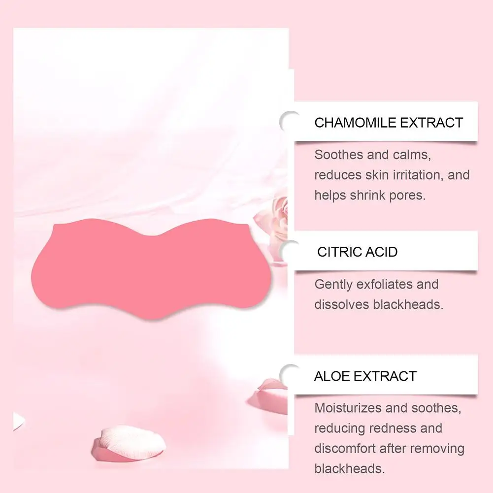 Cleansing Patch Delicate Skin Care Gentle Cleansing Acne Pore Cleansing Nose Patch Moisturizing Oil Control Removing Blackheads