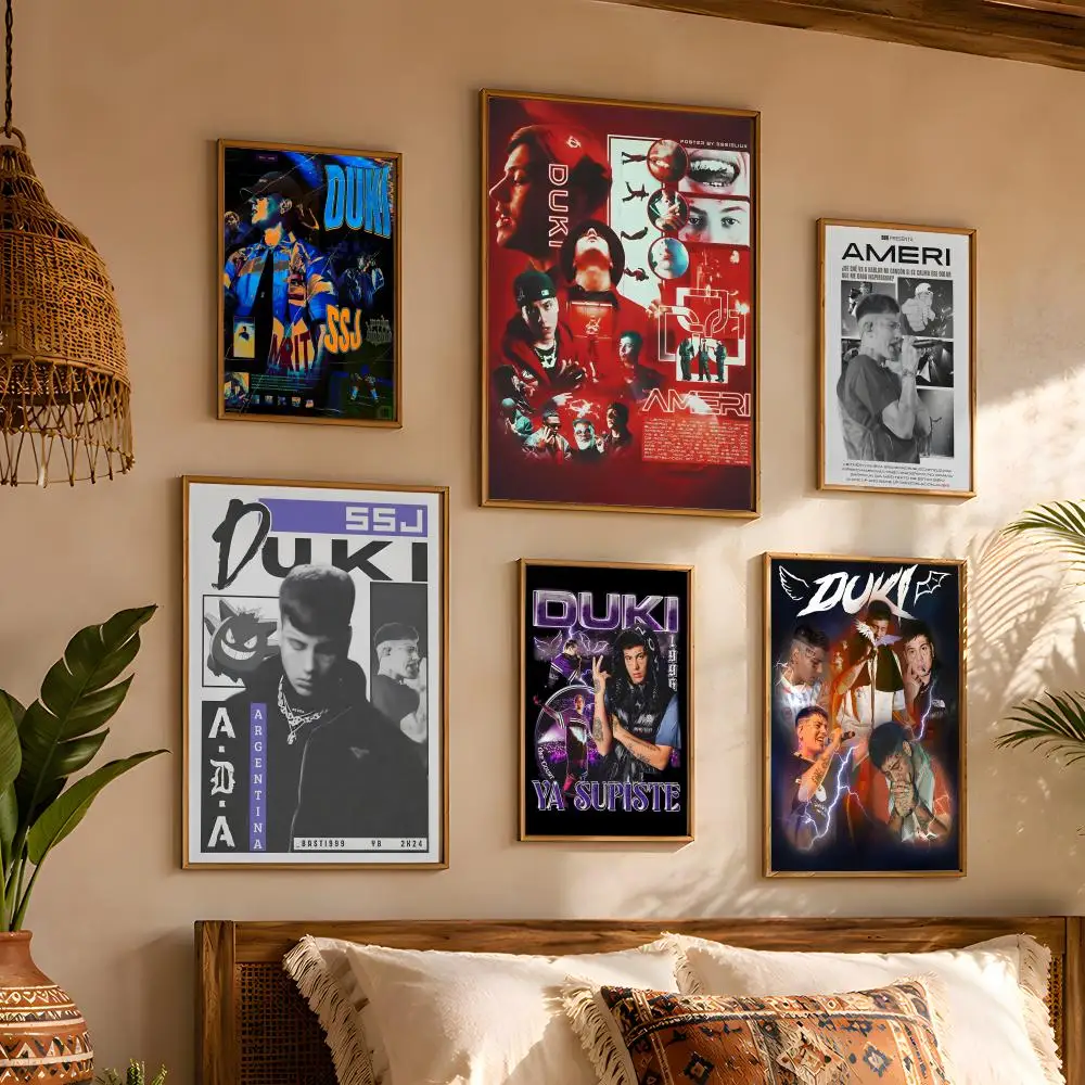 Hot Rapper D-duki Simple Wall Upgrade Cozy Room Atmosphere Living Room Centerpiece Cozy Space Addition Calm Living Vibe Poster