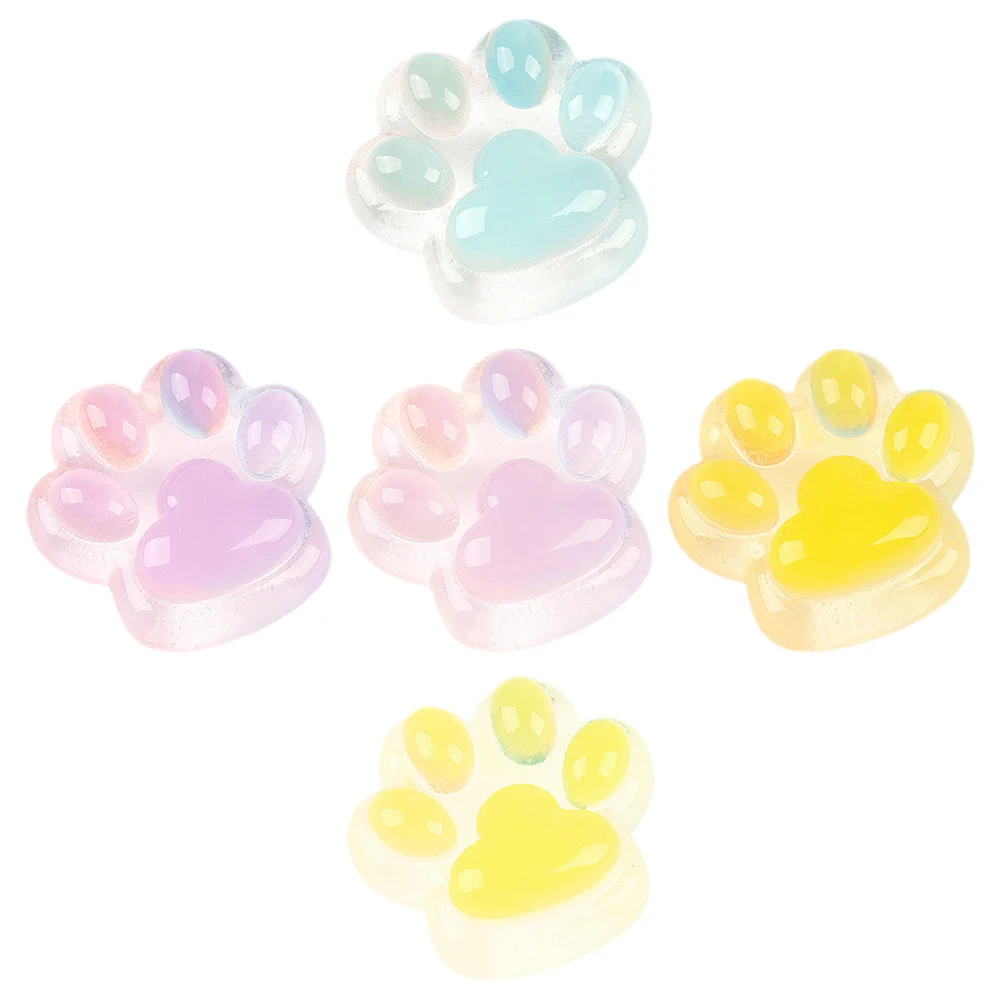 

5 Pcs Claw Hairpin Accessories Resin Phone Case Charms Adorable Diy Phone Case Charms DIY Decorations Jewelry Making Crafts