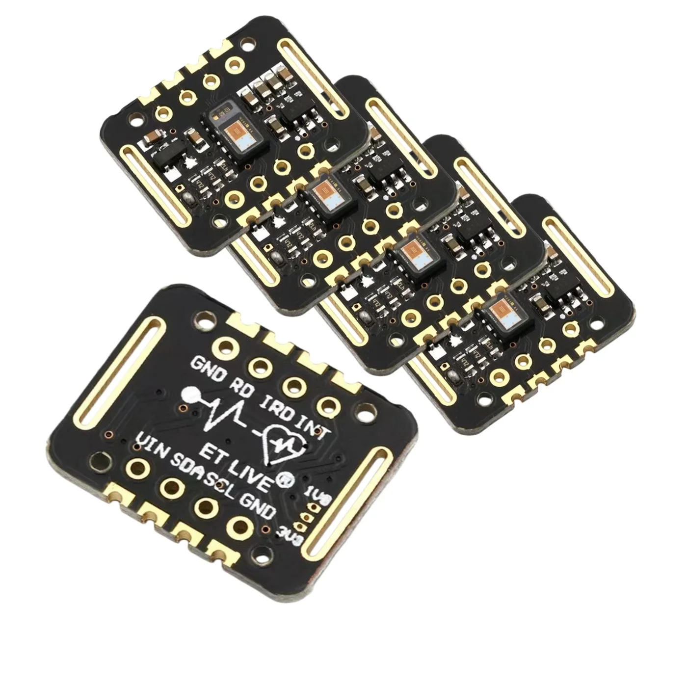 5pcs MAX30102 Blood Oxygen Concentration Wrist Heart Rate Pulse Detection Heartbeat