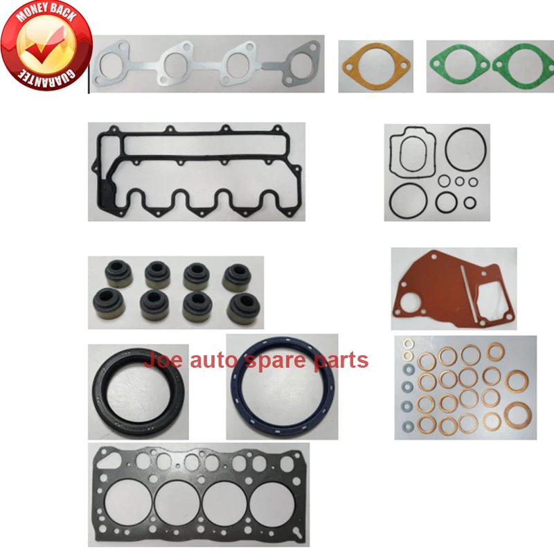 Engine Full gasket set kit for Isuzu forklift engine: 4LB1