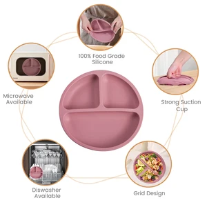 10 Main Sales Silicone Dish for Baby - №1