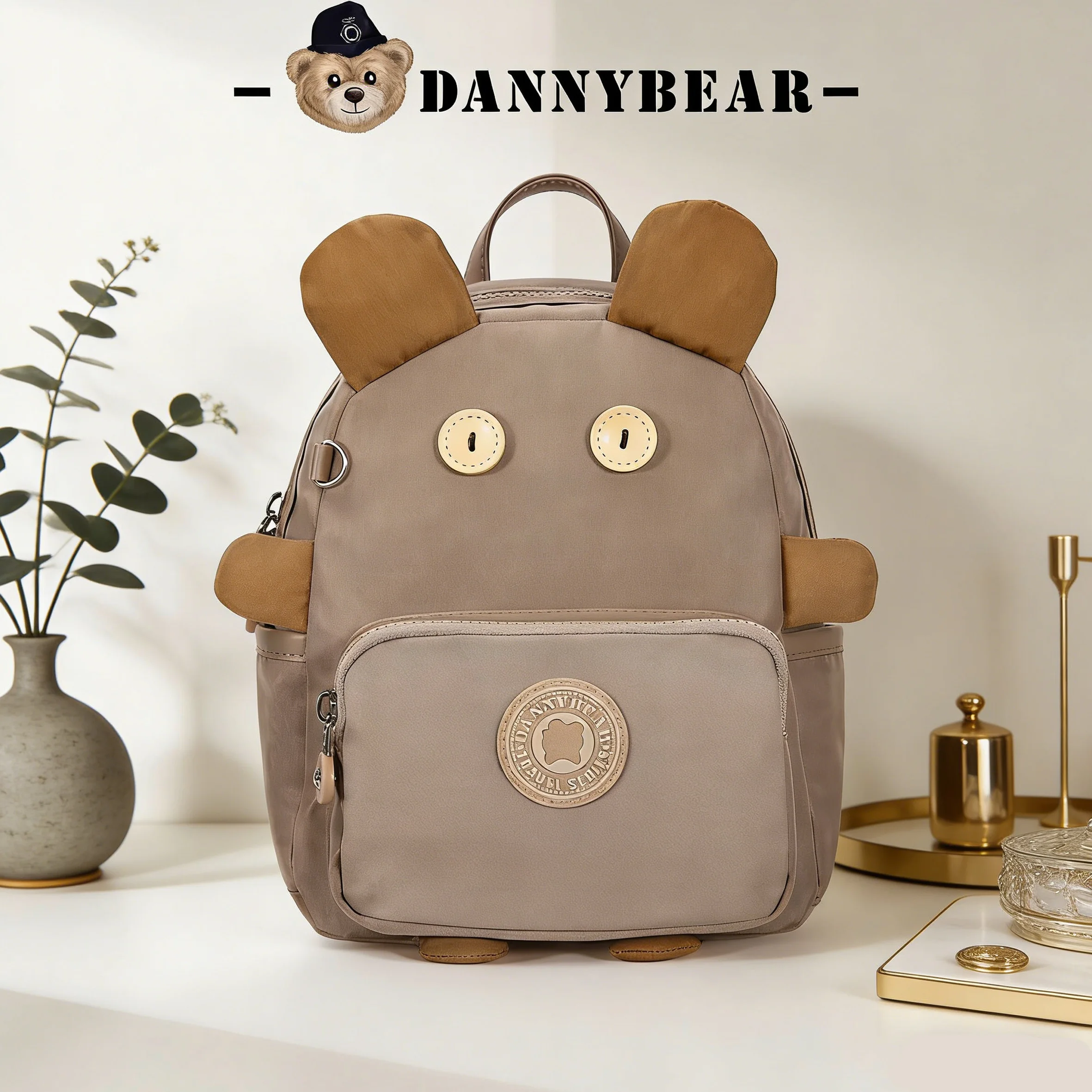

Детский рюкзак с милым мультяшным рисунком Danny Bear, легкая школьная сумка для малышей, мини-рюкзак для путешествий для мальчиков и девочек, бесплатная доставка