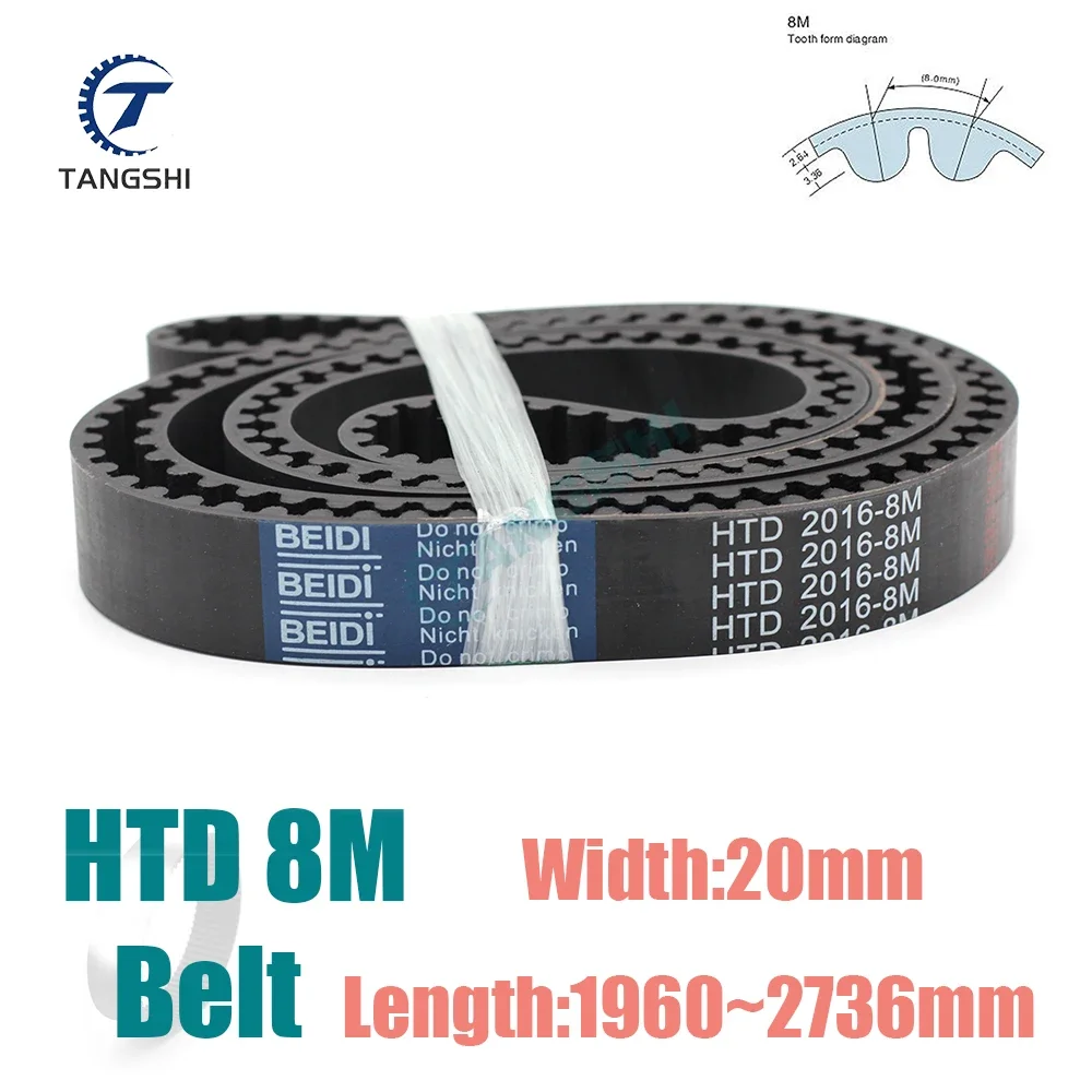 Htd 8M Rubber Close…
