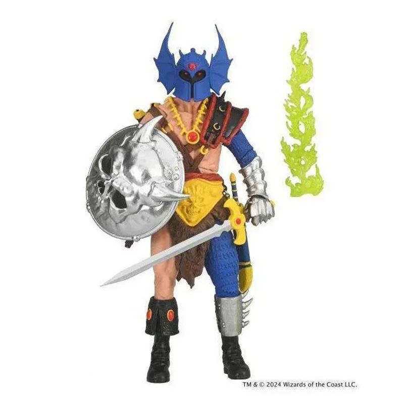 NECA Dungeons & Dragons Warduke Evil Fighter Fully Articulated Played Characters 52280 7-inch Action Figure Anime Model