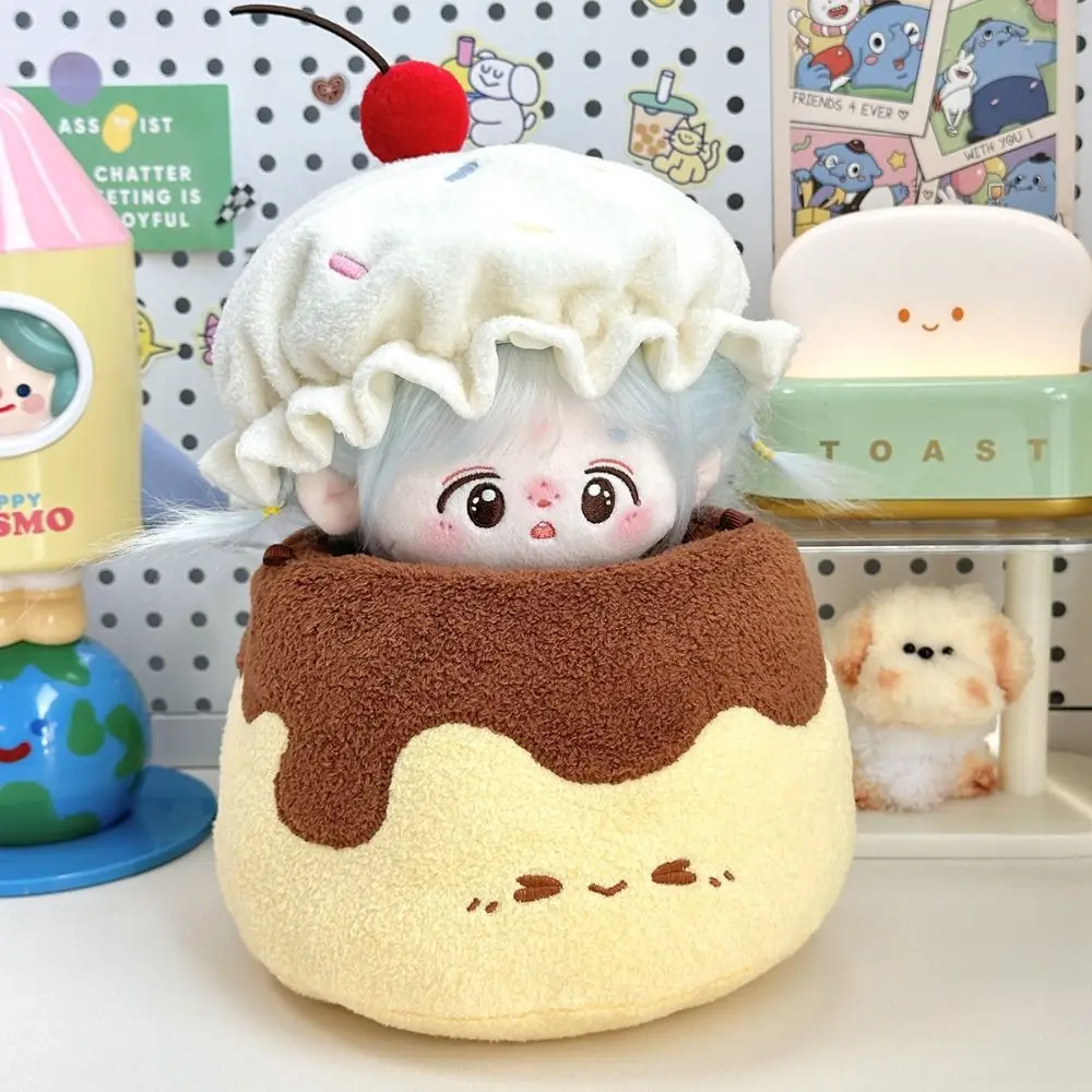 

Серия для десертных вечеринок, кукольная одежда 20 см, милый дизайн, универсальный стиль, хлопковое кукольное платье, размер 20 см, комплект без атрибутов