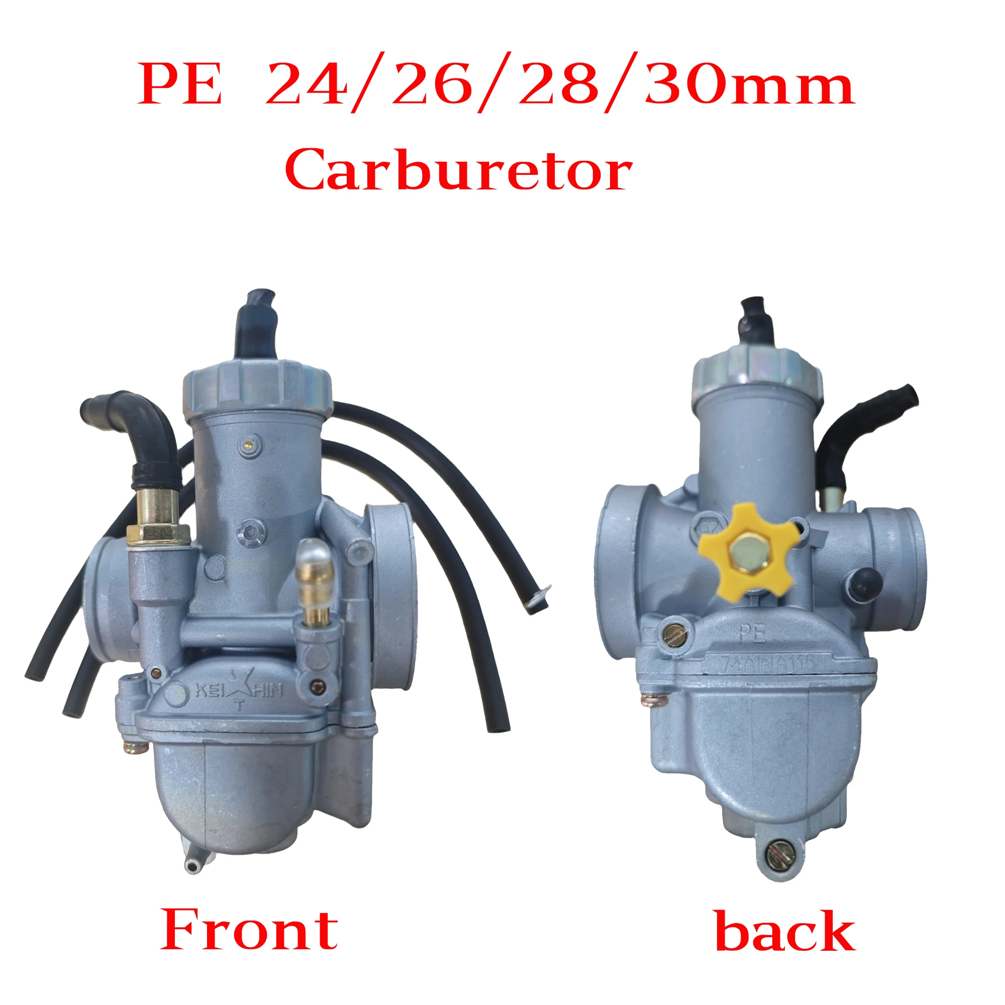 

PE 24/26/28/30mm Carburetor Motorcycle 2T 4T Engine Carburetors with Main Jets for Yamaha Suzuki Honda Pitbike Modify Part