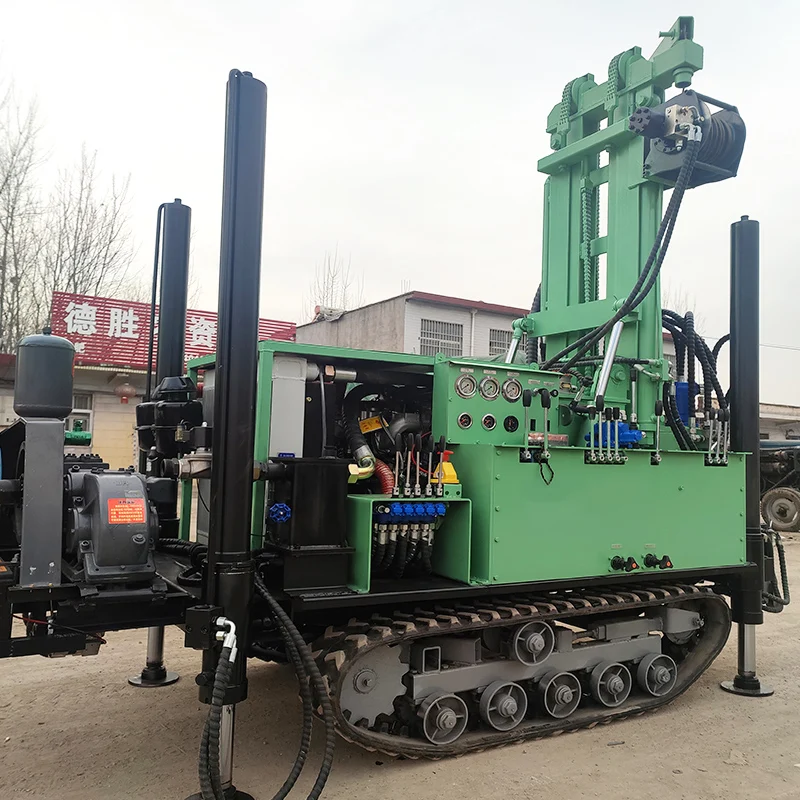 

Индивидуальная 180-метровая прецизионная позиционирующая дрель Премиум-гусеничная дизельная буровая установка для глубоких скважин на воду