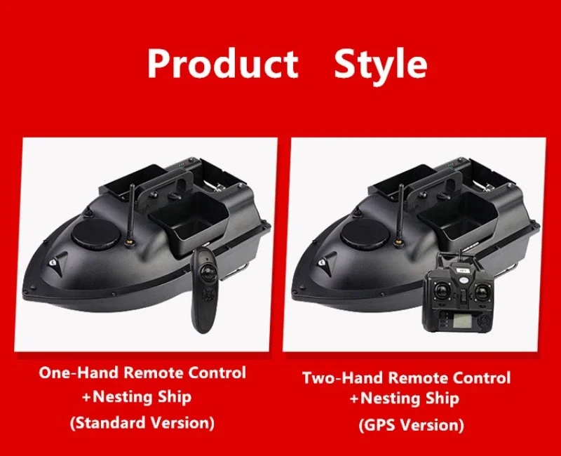 500M 16Point GPS Bait Boat Cruise One Key Return Remote Control Bait Boat GPS Postion Boat Toy One Key to Point Nesting Boat Toy