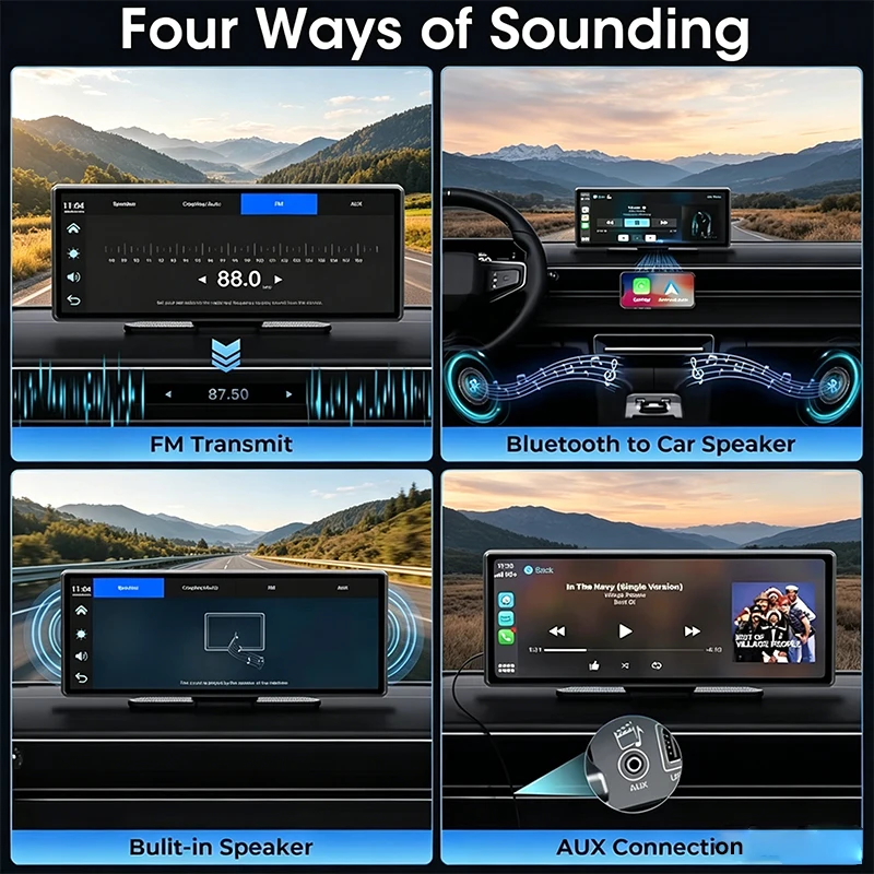 For Subaru Forester MK4/Impreza/XV Crosstrek Touch Screen Car Radio MP5 Player CarPlay Android Auto BT5.0 USB Stereo Multimedia - view 4