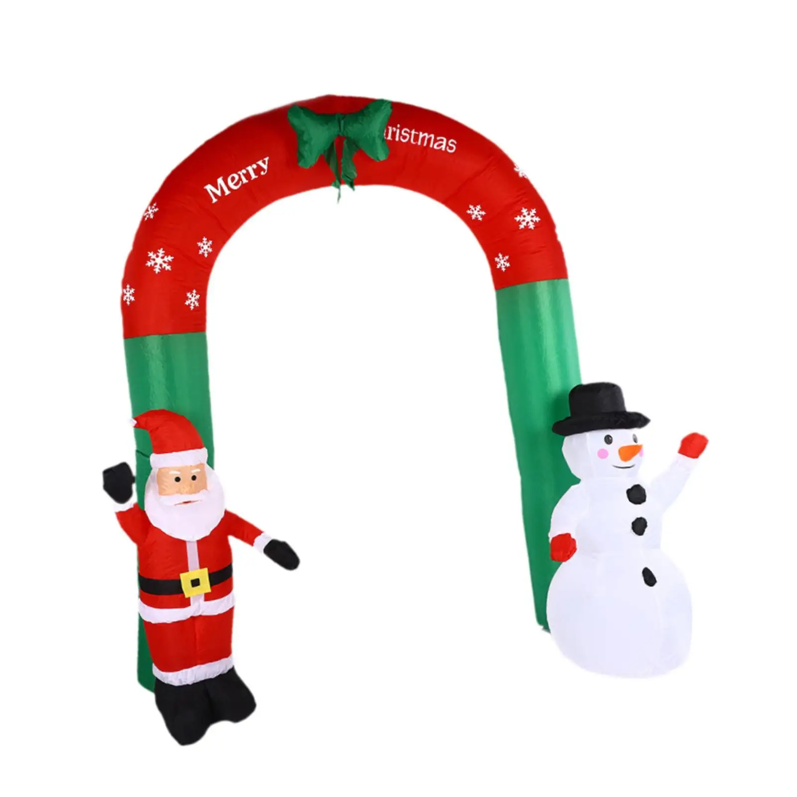 

Christmas Inflatables Archway with Snowman Xmas Decor for Lawn Holiday Party