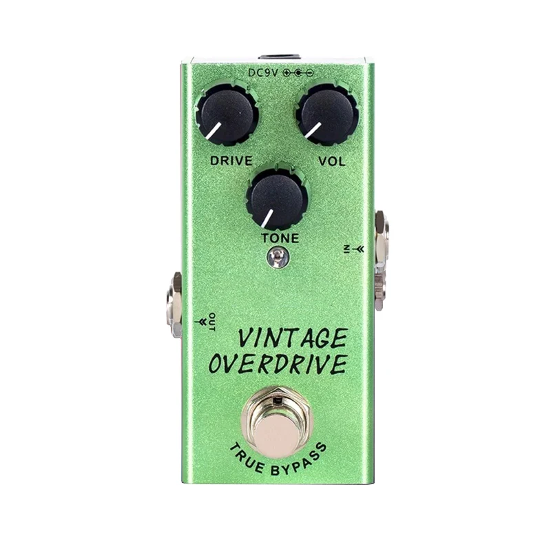 Electric guitar single - block effects pedal