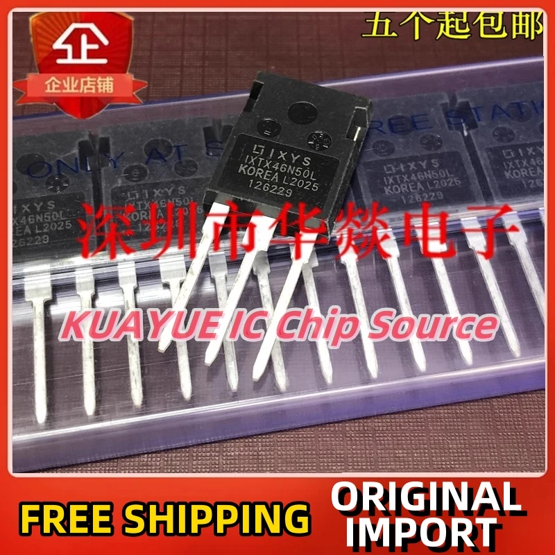 

10PCS-30PCS/ IXTX46N50L TO-247 500V 46A Fast Shipping Quality Guarantee