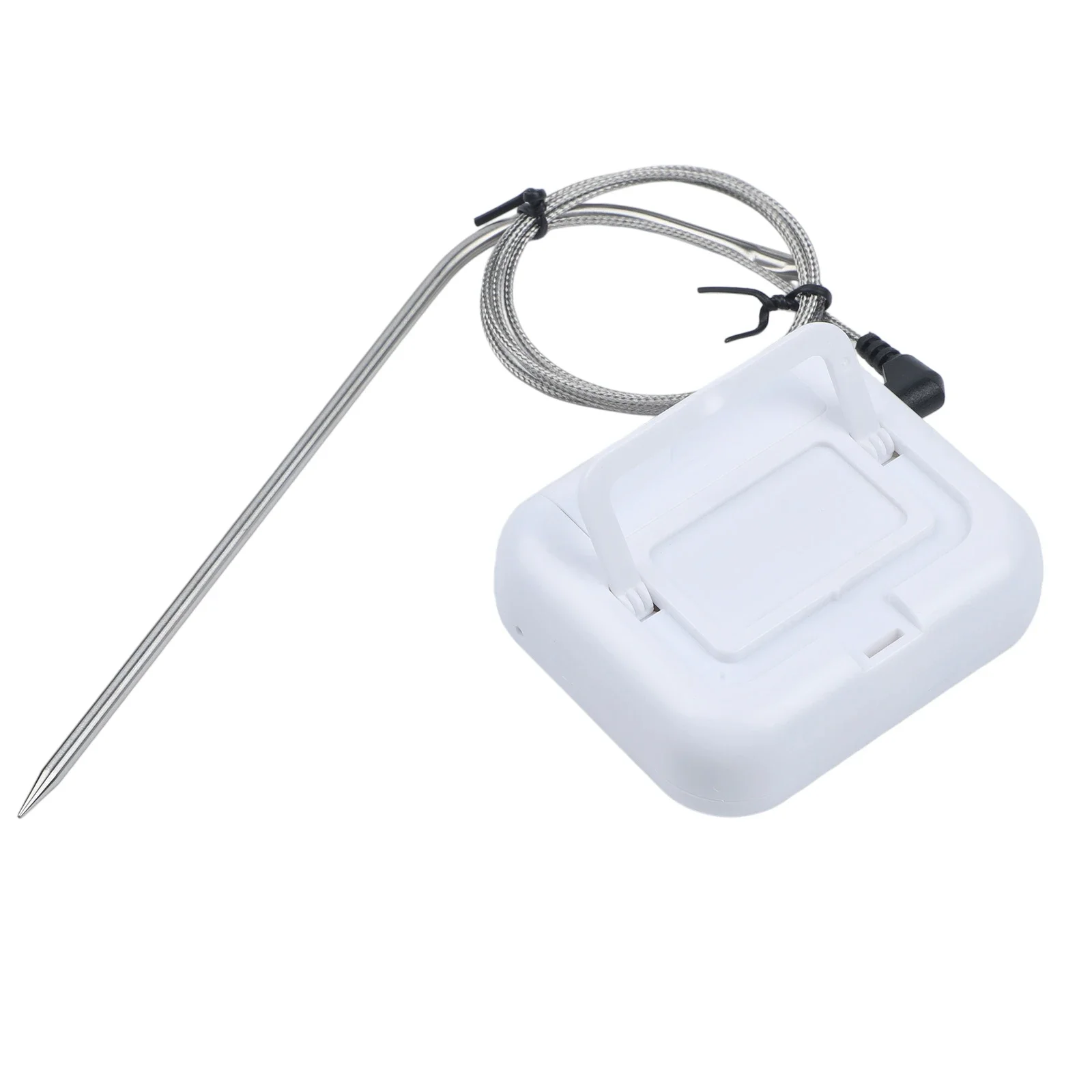 Thermometer Food Thermometer On / Off Stainless Steel Probe Type For Meat Cooking Water Food 6button Switches To Operate