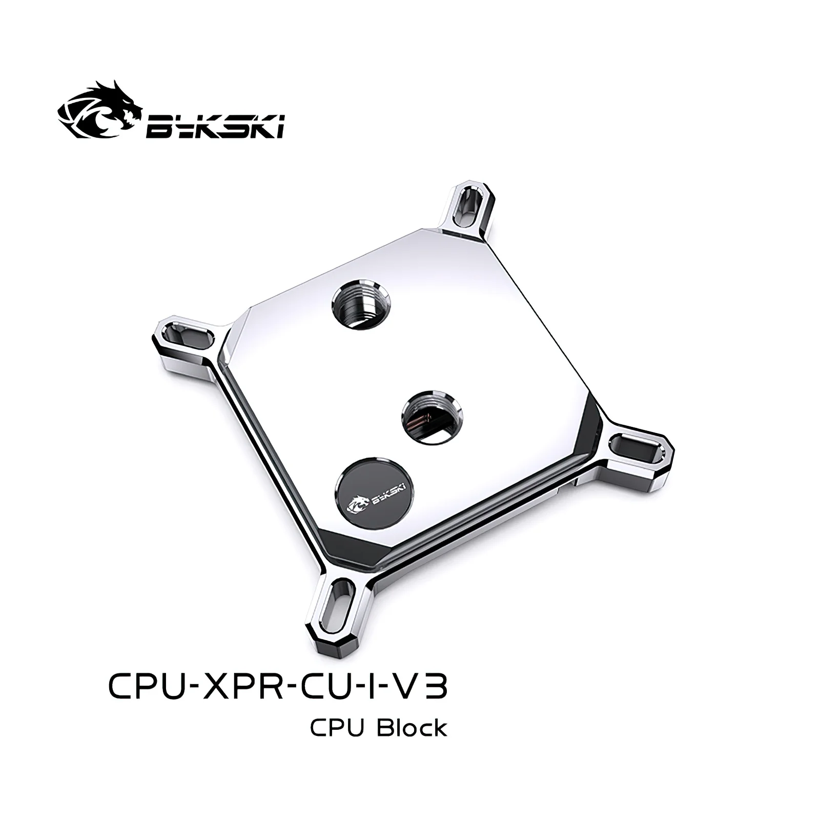 

Bykski Full Metal CPU Liquid Cooling Block Cooler for Intel 115x 1200 1700 20xx 0.08mm Channel CPU-XPR-I-V3