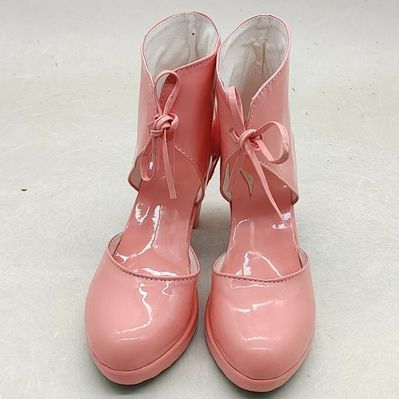 Anime The Magical Girl the Evil Lieutenant Byakuya Mimori Shoes Cosplay Boots