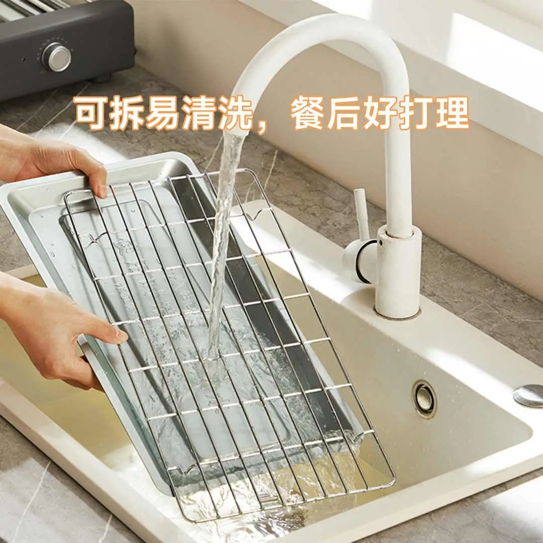 Orso 220 2000W Forno per barbecue elettrico per arrostire interni Forno per barbecue multifunzione ad alta potenza di grande capacità