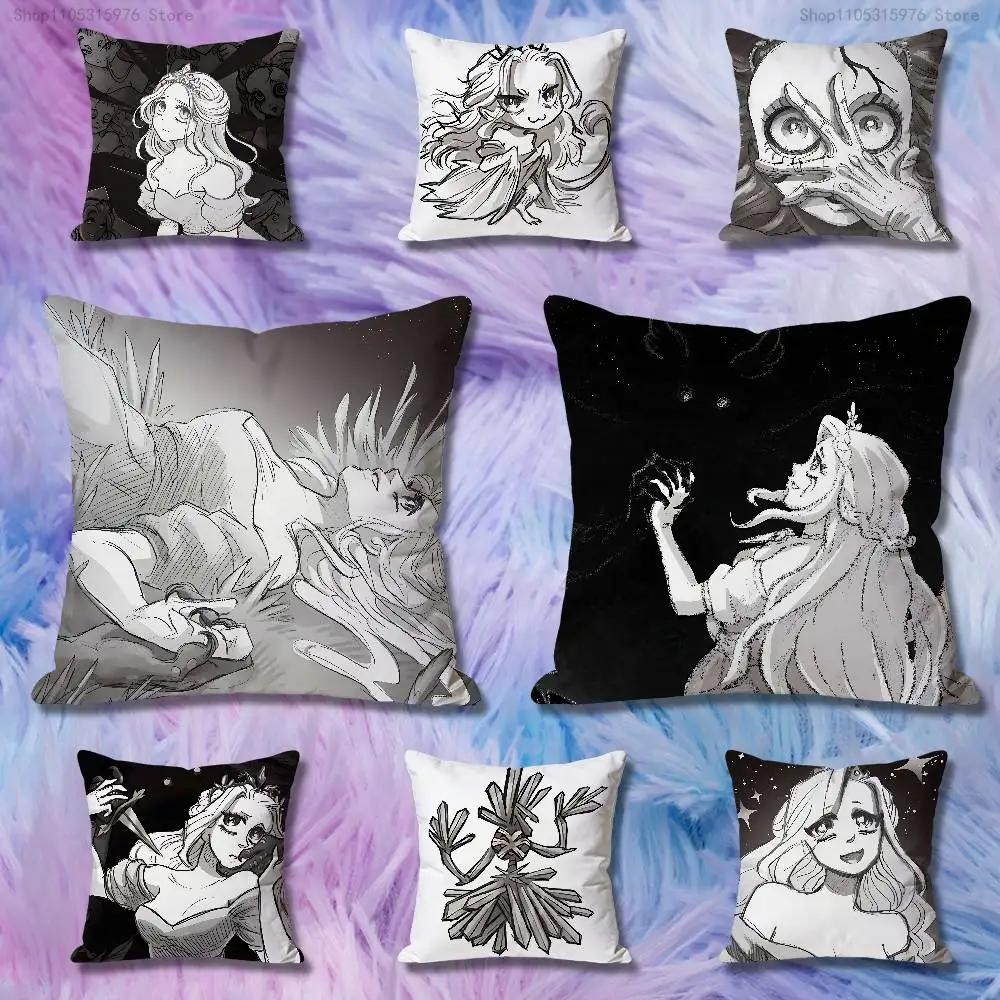 Game S-Slay The P-Princess Anime Celebrity Merchandise All-Match Printed Pillow Case Sofa Car Office Room Decoration Protector