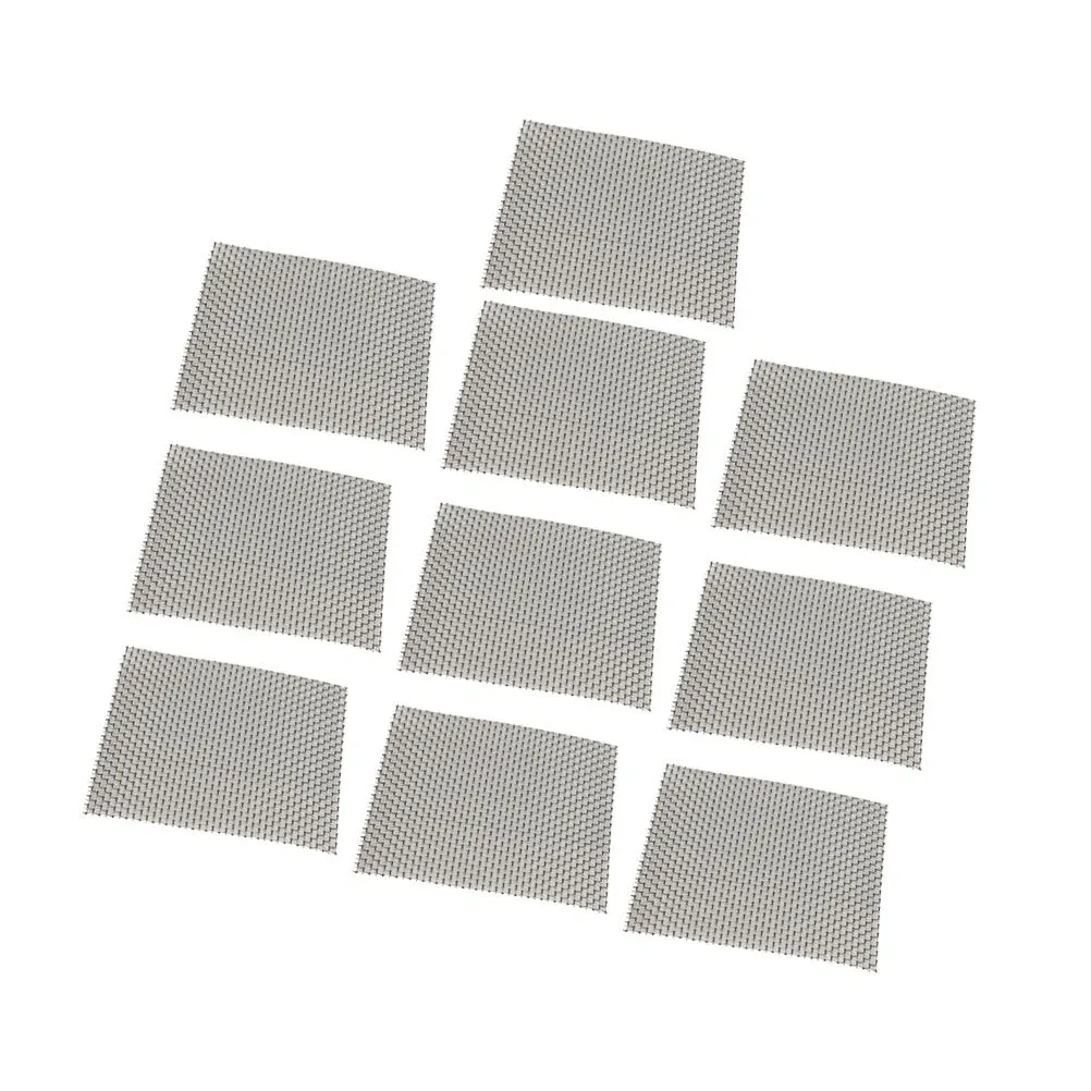 

10Pcs Stainless Steel Fish Tank Moss Mesh Long Service Life Easy Installation Aquarium Decoration Fish Tank Mesh