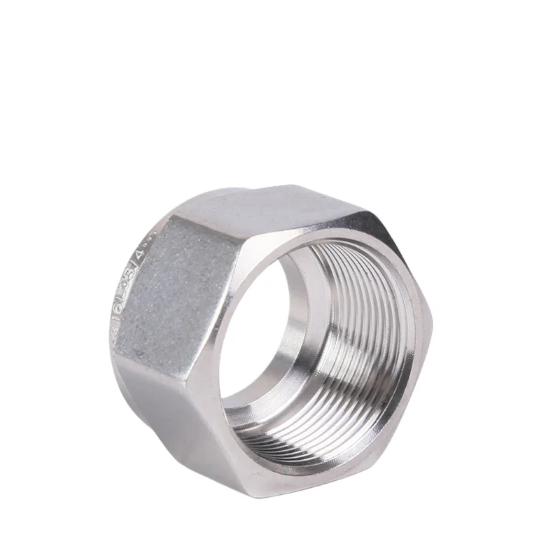 Fit 2 3 4 6-25 mm 1/16 3/16 1/8 1/4 3/8 1/2 3/4 1 Inch Tube OD Compresssion Union Nut With Metric UNF thread 316 Stainless Steel